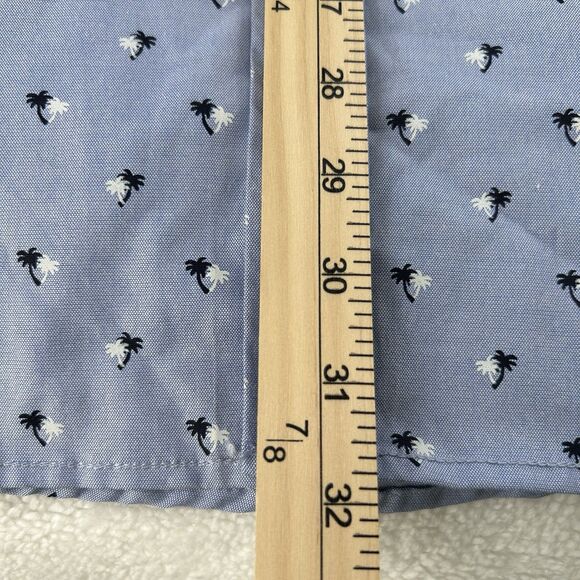 NWT Free Planet Men’s Button Up Casual Beach Tropical Shirt 4XLX Big & Tall - Picture 7 of 8